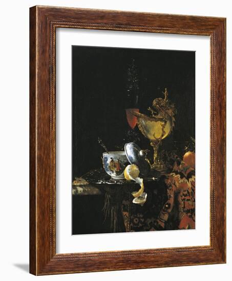 Still Life with Nautilus Cup-Willem Kalf-Framed Giclee Print