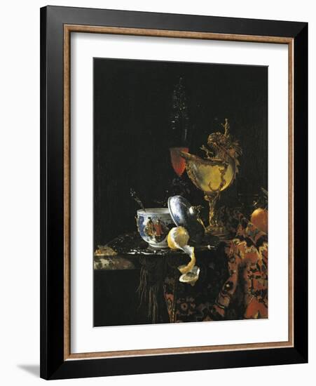 Still Life with Nautilus Cup-Willem Kalf-Framed Giclee Print