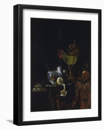 Still Life with Nautilus Cup-Willem Kalf-Framed Giclee Print