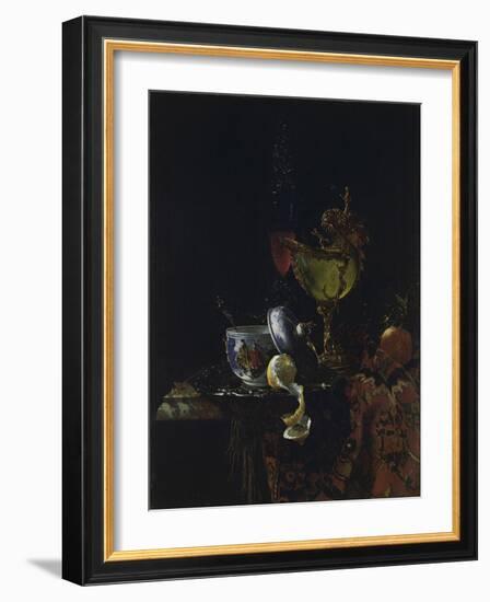 Still Life with Nautilus Cup-Willem Kalf-Framed Giclee Print