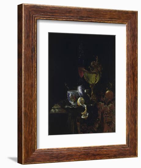 Still Life with Nautilus Cup-Willem Kalf-Framed Giclee Print