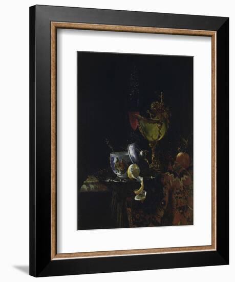 Still Life with Nautilus Cup-Willem Kalf-Framed Giclee Print