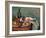 Still Life with Onions-Paul Cézanne-Framed Art Print