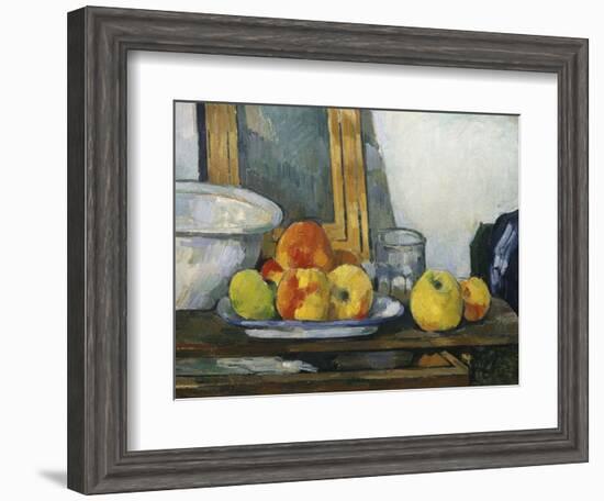 Still Life with Open Drawer, C.1879-1882-Paul Cézanne-Framed Giclee Print