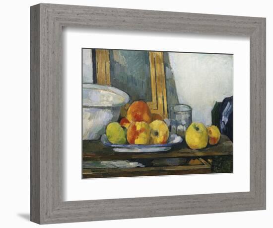 Still Life with Open Drawer, C.1879-1882-Paul Cézanne-Framed Giclee Print