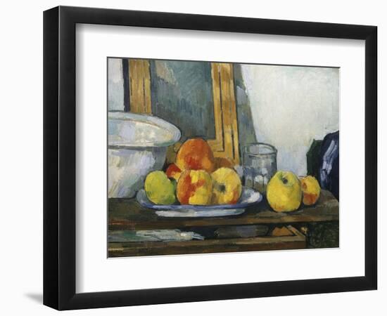 Still Life with Open Drawer, C.1879-1882-Paul Cézanne-Framed Giclee Print