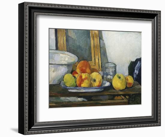 Still Life with Open Drawer, C.1879-1882-Paul Cézanne-Framed Giclee Print