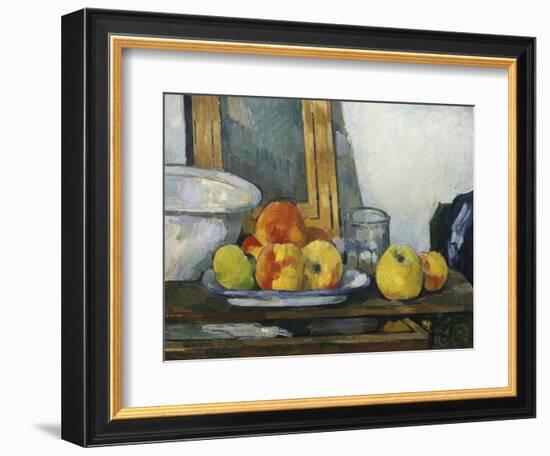 Still Life with Open Drawer, C.1879-1882-Paul Cézanne-Framed Giclee Print