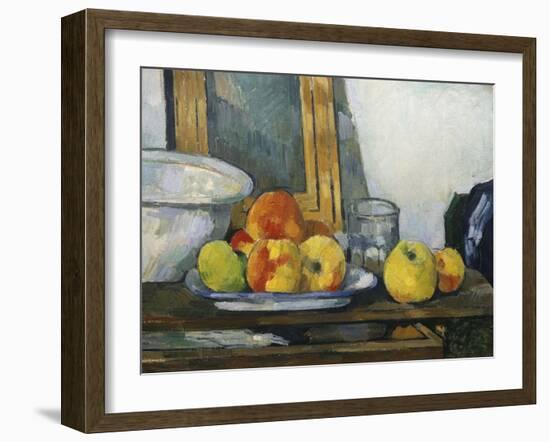 Still Life with Open Drawer, C.1879-1882-Paul Cézanne-Framed Giclee Print