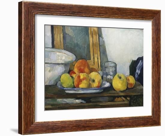 Still Life with Open Drawer, C.1879-1882-Paul Cézanne-Framed Giclee Print