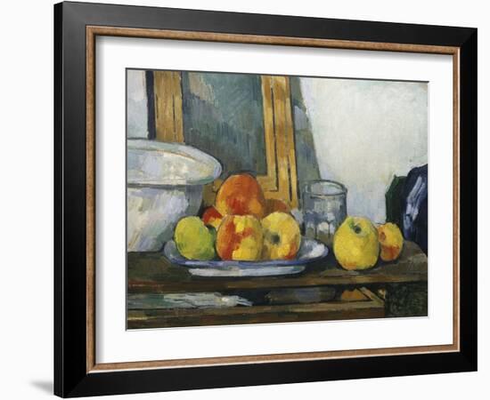 Still Life with Open Drawer, C.1879-1882-Paul Cézanne-Framed Giclee Print