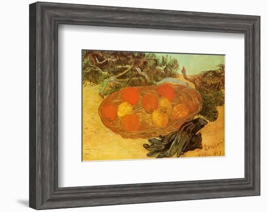 Still Life with Oranges-Vincent van Gogh-Framed Art Print