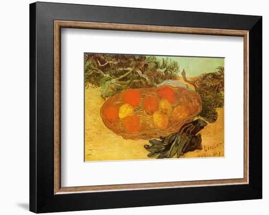 Still Life with Oranges-Vincent van Gogh-Framed Art Print