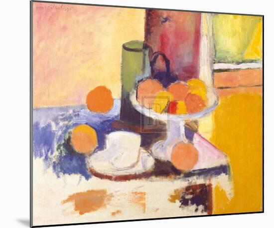 Still Life with Oranges-Henri Matisse-Mounted Art Print