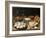 Still Life with Oysters, Sweetmeats and Roasted Chestnuts-Osias The Elder Beert-Framed Giclee Print