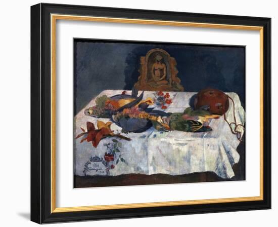 Still Life with Parrots, 1902-Paul Gauguin-Framed Giclee Print