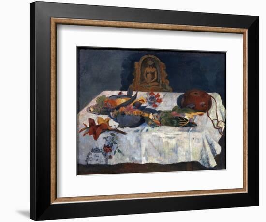 Still Life with Parrots, 1902-Paul Gauguin-Framed Giclee Print