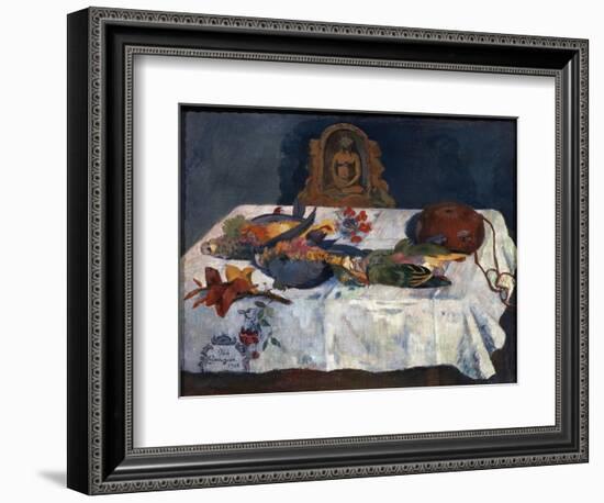 Still Life with Parrots, 1902-Paul Gauguin-Framed Giclee Print