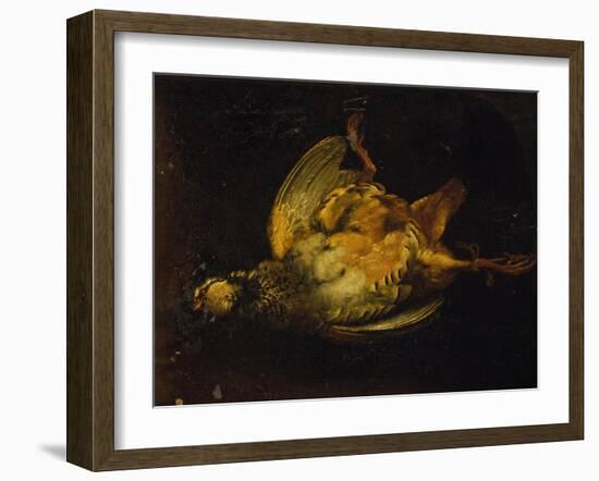 Still Life with Partridge-Alexandre-Francois Desportes-Framed Giclee Print