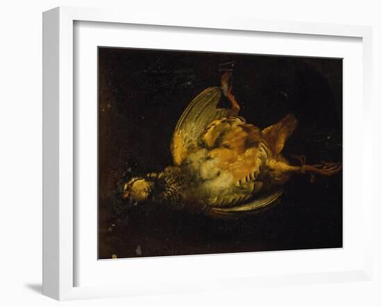 Still Life with Partridge-Alexandre-Francois Desportes-Framed Giclee Print