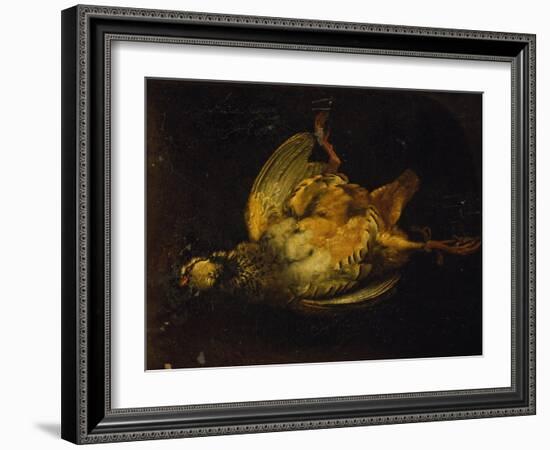 Still Life with Partridge-Alexandre-Francois Desportes-Framed Giclee Print