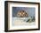 Still Life with Peaches and Grapes-Auguste Renoir-Framed Art Print