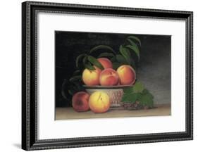 Still-Life with Peaches, C.1816-Raphaelle Peale-Framed Giclee Print