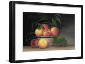Still-Life with Peaches, C.1816-Raphaelle Peale-Framed Giclee Print