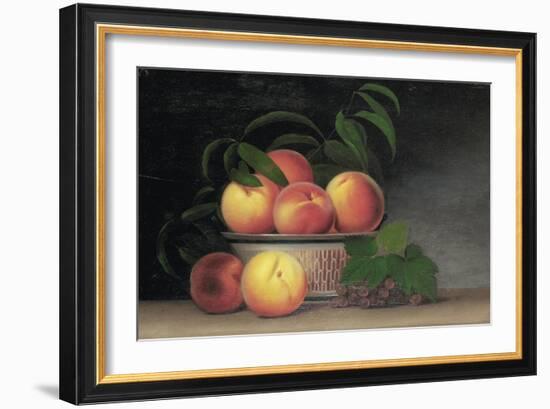 Still-Life with Peaches, C.1816-Raphaelle Peale-Framed Giclee Print