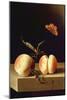 Still Life with Peaches-Adrian Coorte-Mounted Giclee Print