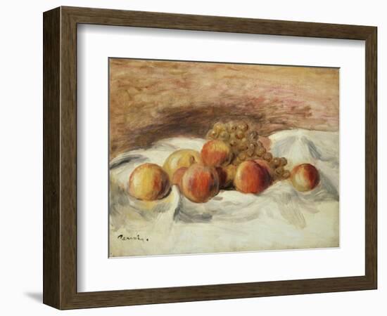 Still Life with Peaches-Pierre-Auguste Renoir-Framed Giclee Print