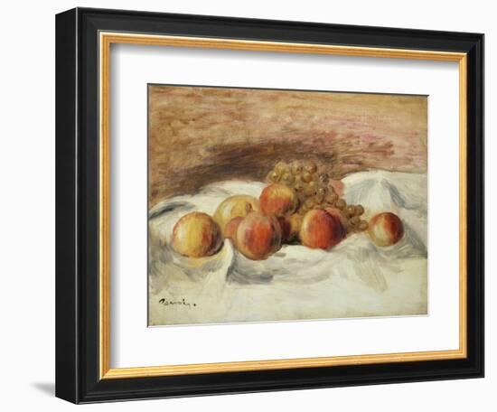 Still Life with Peaches-Pierre-Auguste Renoir-Framed Giclee Print