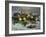 Still Life with Pears and Grapes, 1880-Claude Monet-Framed Premium Giclee Print