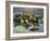 Still Life with Pears and Grapes, 1880-Claude Monet-Framed Giclee Print