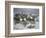 Still Life with Pears and Grapes-Claude Monet-Framed Giclee Print