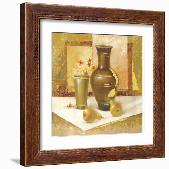 Still Life With Pears-Babicev Vjaceslav-Framed Art Print