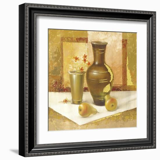 Still Life With Pears-Babicev Vjaceslav-Framed Art Print