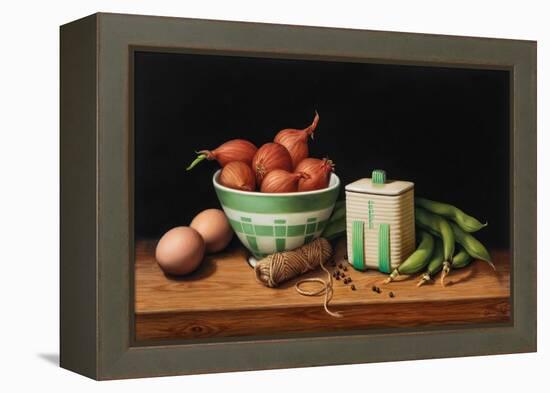 Still Life with Peppercorns-Catherine Abel-Framed Premier Image Canvas