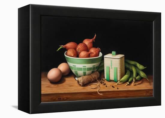 Still Life with Peppercorns-Catherine Abel-Framed Premier Image Canvas