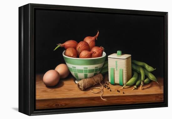 Still Life with Peppercorns-Catherine Abel-Framed Premier Image Canvas