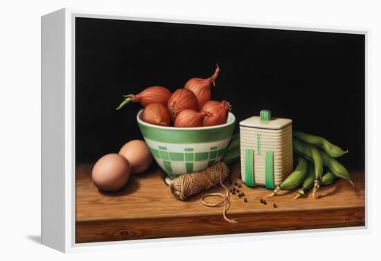 Still Life with Peppercorns-Catherine Abel-Framed Premier Image Canvas