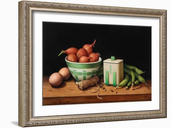 Still Life with Peppercorns-Catherine Abel-Framed Giclee Print