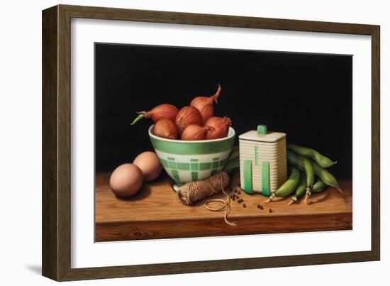 Still Life with Peppercorns-Catherine Abel-Framed Giclee Print