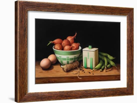 Still Life with Peppercorns-Catherine Abel-Framed Giclee Print