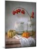 Still life with Physalis and Pumpkin-Mandy Disher-Mounted Photographic Print