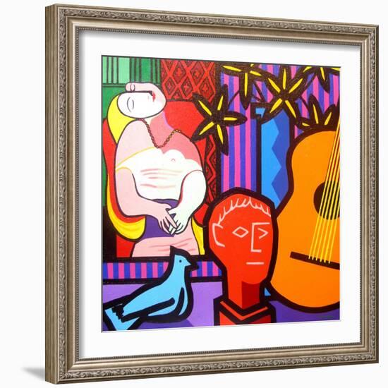 Still Life with Picassos Dream-John Nolan-Framed Giclee Print