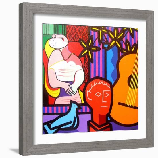 Still Life with Picassos Dream-John Nolan-Framed Giclee Print