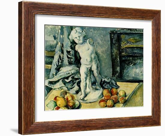 Still Life with Plaster Cupid, 1895-Paul Cézanne-Framed Giclee Print