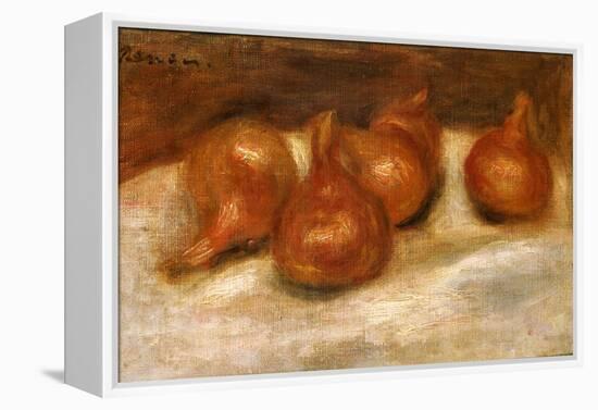 Still Life with Pomegranates-Pierre-Auguste Renoir-Framed Premier Image Canvas