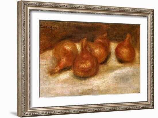 Still Life with Pomegranates-Pierre-Auguste Renoir-Framed Giclee Print